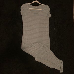 💕Calvin Klein Stripped Maxi Dress